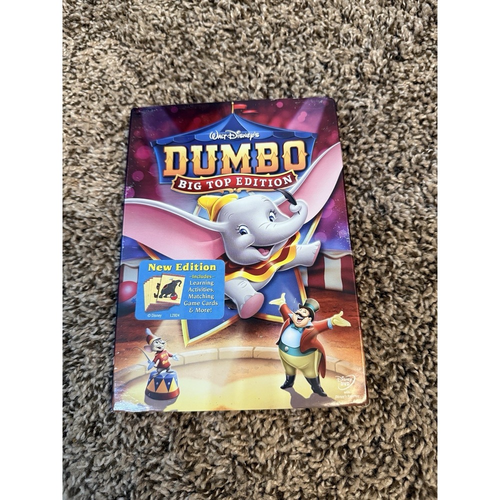 Do not buy!!! 
Dumbo Big Top Edition 70th Anniversary‎ DVD Walt Disney